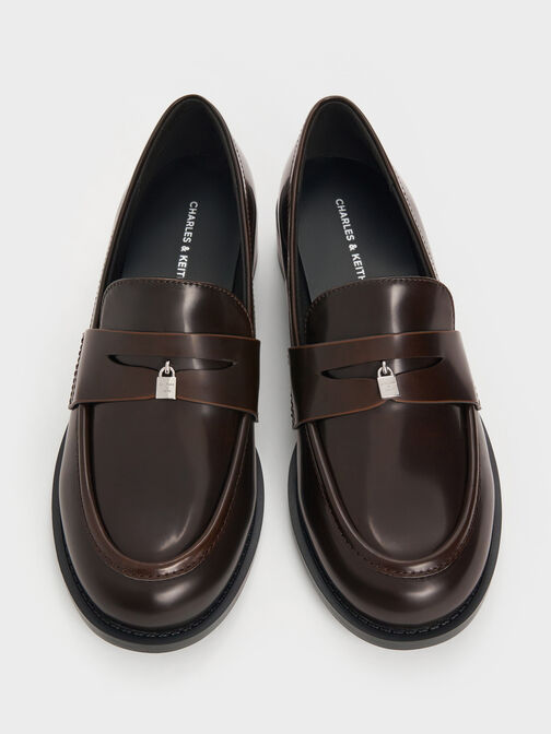 Griselda Loafers, Dark Brown, hi-res