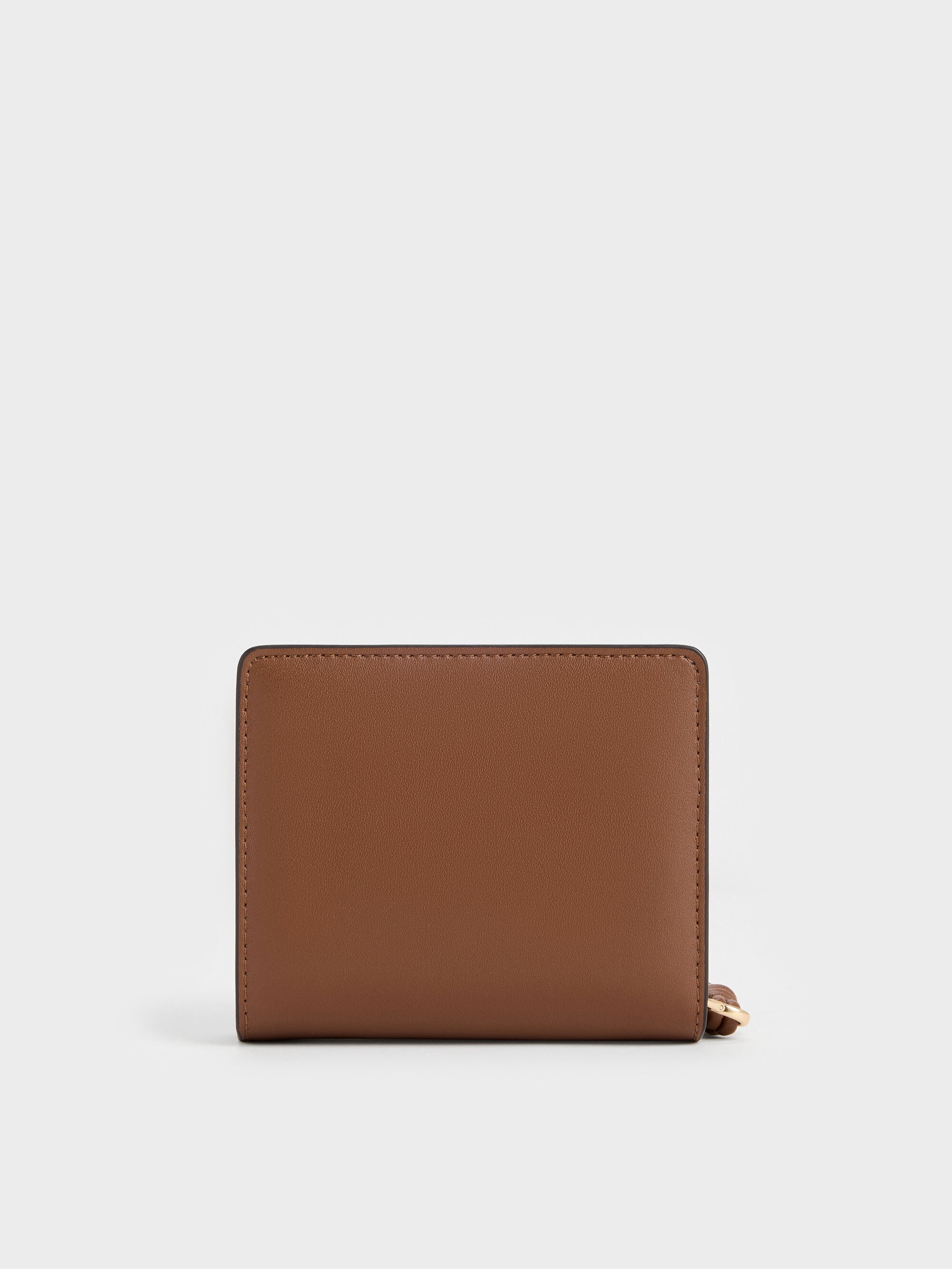 Chocolate Everleigh Zip-Around Small Wallet - Chocolate - CHARLES