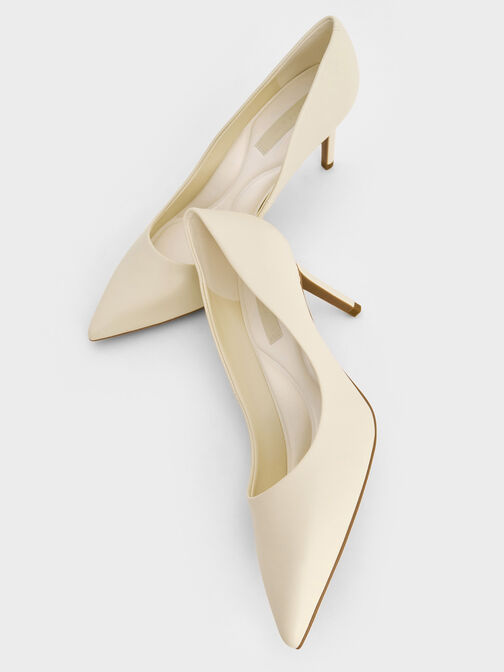 Emmy Pointed Toe Stiletto Pumps, Chalk, hi-res