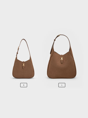 Adalyn Hobo Bag, Mocha Brown, hi-res