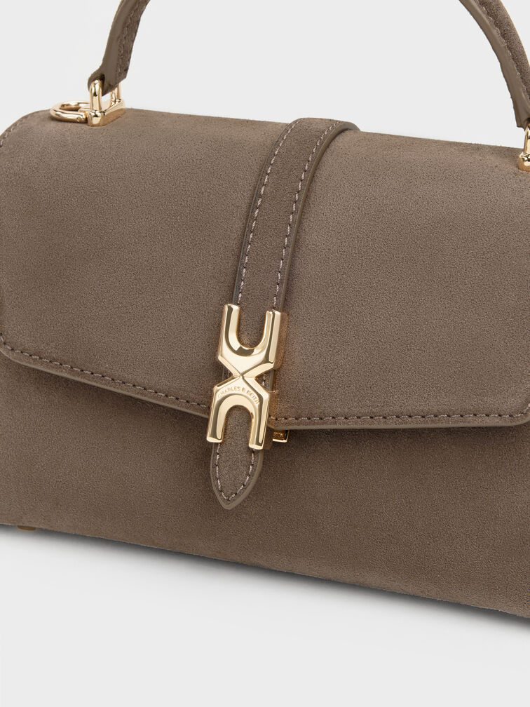 Adalyn Top Handle Bag, Stone Grey, hi-res