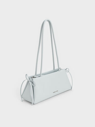 Hazel Bow Shoulder Bag, Sea Salt Blue, hi-res