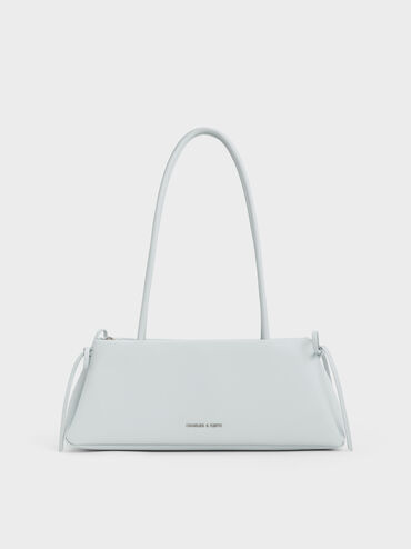Hazel Bow Shoulder Bag, Sea Salt Blue, hi-res