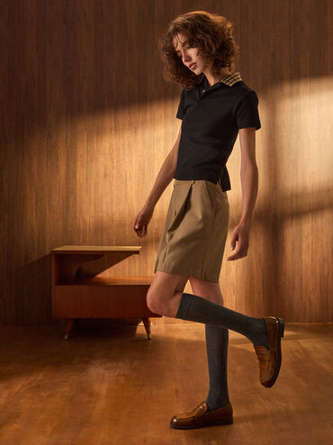 Arven Penny Loafers, Tan, hi-res
