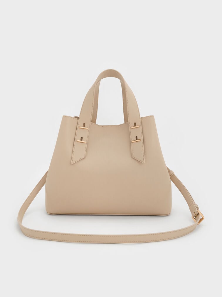 Shania Tote Bag, Dusted Oat, hi-res