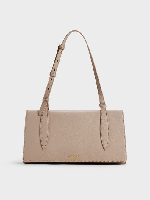 Allyn Shoulder Bag, Taupe, hi-res