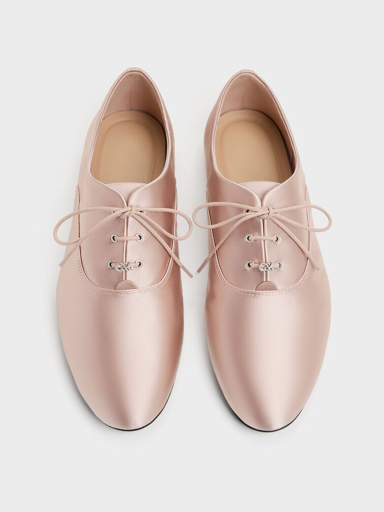 Pippa Derby Flats, Pink, hi-res