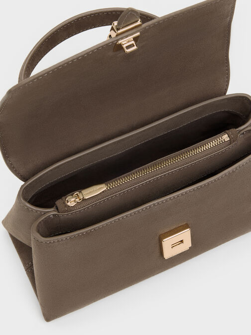 Adalyn Top Handle Bag, Stone Grey, hi-res