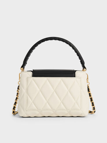 Arwen Quilted Top Handle Bag, Multi, hi-res