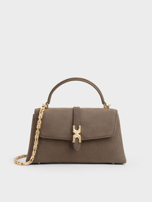 Adalyn Top Handle Bag, Stone Grey, hi-res