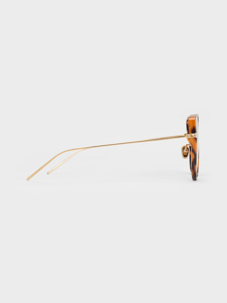 Lisbeth Tortoiseshell Butterfly Sunglasses, T. Shell, hi-res