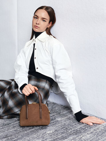 Deyna Bowling Bag, Mocha Brown, hi-res