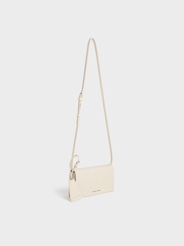 Beryl Long Wallet, Cream, hi-res