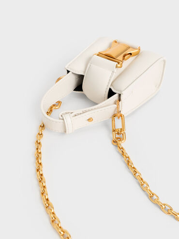 Ivy Top Handle Mini Bag, Cream, hi-res